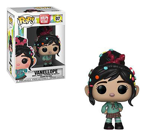 Funko Pop Vanellope Rompe Ralph 2 9.5 Cm Coleccionable