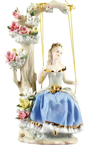Escultura Porcelana Belleza, Mxmdt-001, 1 Pza, 18.5x35x14cm,