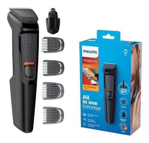 Recortador De Barba Philips Mg3711-15