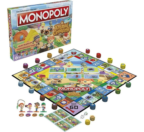 Juego De Mesa Monopoly Animal Crossing New Horizons Español