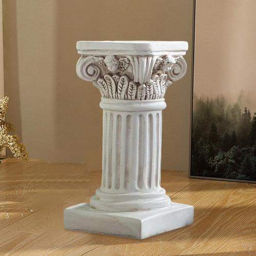 Estatua De Pilar Romano, Soporte De Pedestal Para Cocina,