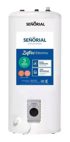 Termotanque Señorial 95 L Electrico Superior Colgar O Apoyar