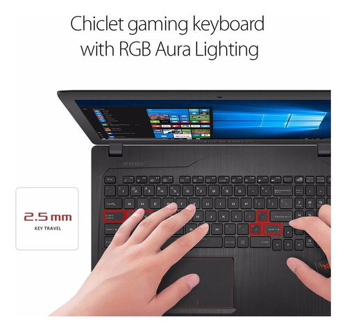 Asus Gl753ve-ds74 17.3 I7 16gb Gtx1050ti A Pedido!!!