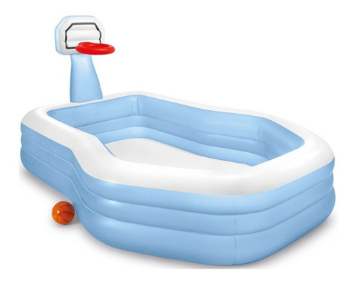 Piscina Intex Para Uso Familiar Multiforma Diversión Total