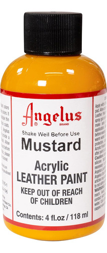 Leather Paint 4 Oz Mustard