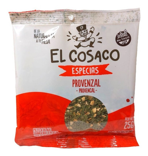 Provenzal 25 Grs En Doy Pack Sin Tacc El Cosaco