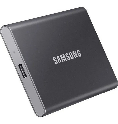 SSD HD portátil Samsung T7 de 500 GB, color negro