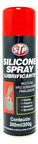 Spray Silicone Lubrificante Multi Uso Finalizador 300ml Stp