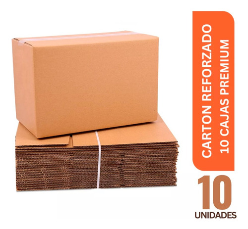 Pack De Mudanza 10 Cajas / Pack Económico