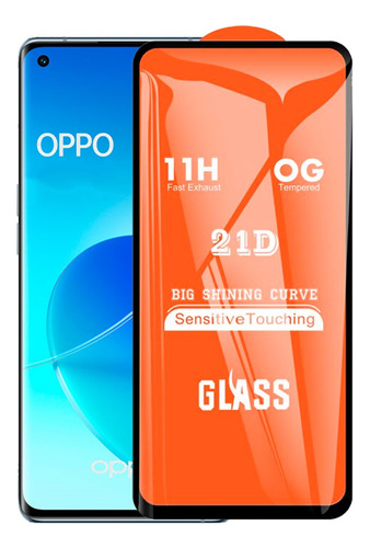 Mica Para Oppo A16 Protector De Pantalla 21d Antishock