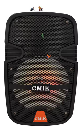 Parlante Portátil Cmik Mk-b25  Bt/fm/sd/usb/aux/karaoke