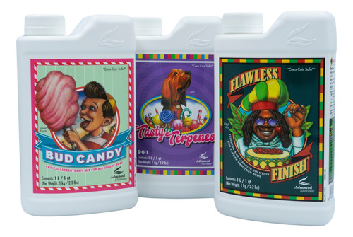 Advanced Nutrients - Tripack Maximos Terpenos, Resina 1l