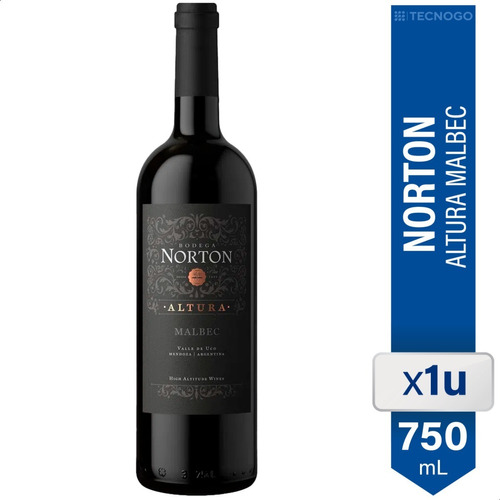 Vino Norton Altura Malbec Tinto - 01 Almacen