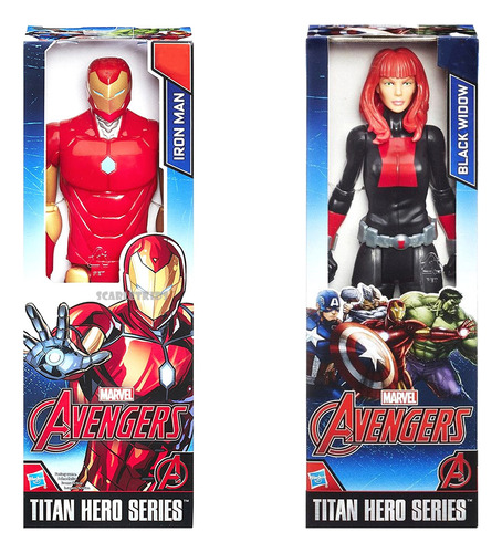 Avengers Figuras Combo 30 Cm Articulada Original Scarletkids