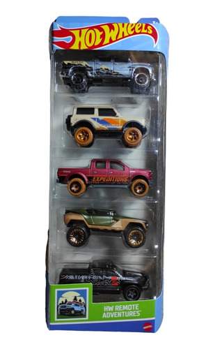 Hot Wheels Ford Expeditions 150 Pack De 5 Carritos 