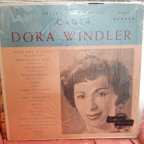 Vinilo Dora Windler Canta O2