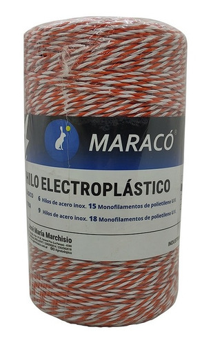 Cable Hilo Electroplastico 500 Mts 6 Hebras Boyero X3