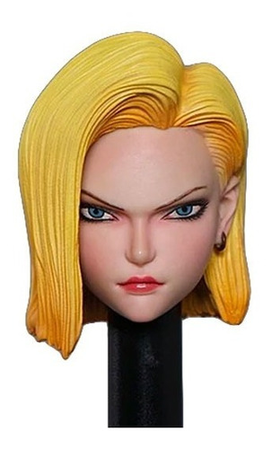 Cabeza Escala 1/6 Para Tbleague Android 18 Dragon Ball Z