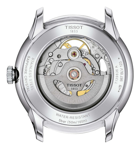 Reloj Tissot Chemin Des Tourelles Skeleton Acero