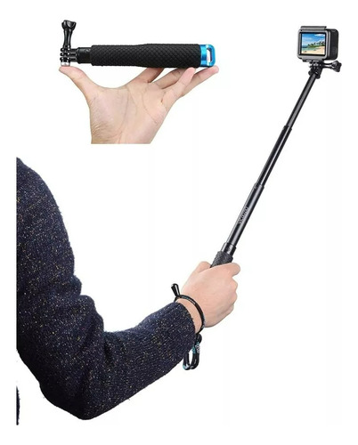 Deportespalo Palo Selfie Stick Cgq 96cm Para Gopro + Tornillo