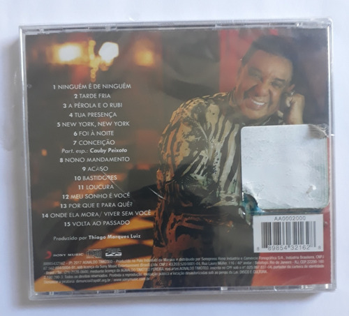 Imagem 2 de 2 de Cd Agnaldo Timóteo - Obrigado, Cauby! - Lacrado - 2012 -