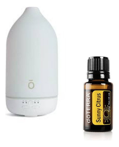 Difusor Laluz + Sunny Citrus 15ml Doterra Aceites Esenciales Blanco