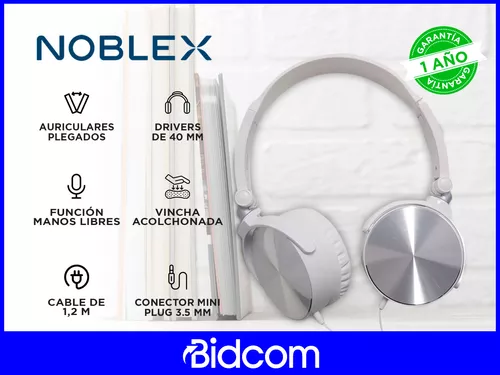 Noblex - Auricular Vincha con Micrófono Manos Libres Noblex