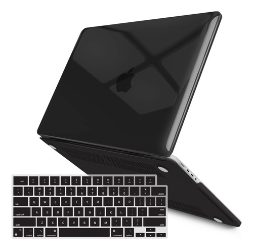Funda Rígida Ibenzer Para Macbook Pro 16  2485 Crystal Black