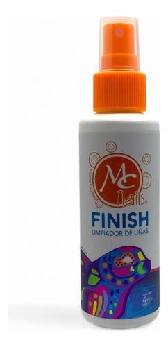 Limpiador De Uñas Fin Ish 120ml 4oz Mc Nails