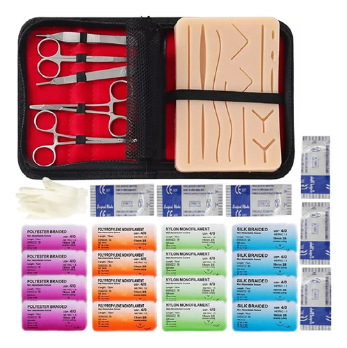 Kit De Práctica De Suturas Modelos Anatómicos Para Estudiant