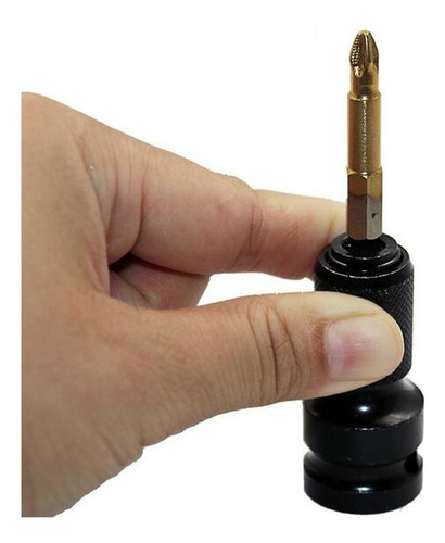 2 Adaptadores De Llave Eléctrica De 1/4 A 1/2 Impacto
