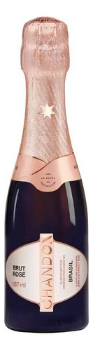 Espumante Chandon Baby Brut Rosé 187 Ml Kit Com 12 UnidadesChandon 187 ml pacote x 12 u