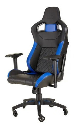 Silla Gamer Corsair T1 Race Negra Y Azul (cf-9010014-w)