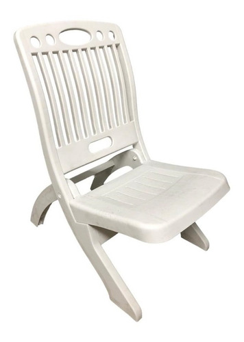 Silla Reposera Plegable  Playa Baja Pesca Jardin Camping 