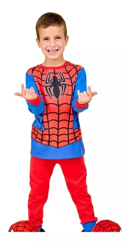 tolerancia Surichinmoi Café Pijama Niño Spiderman Capitan America Disfraz Original Mg