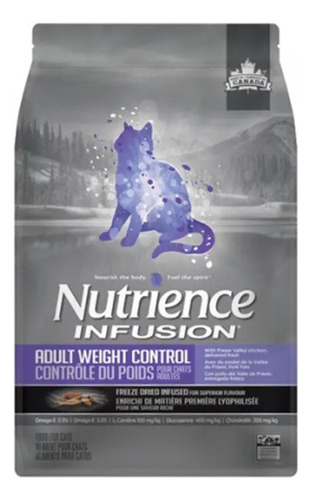 Nutrience Infusión Cat Control Peso 5kg