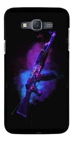 Funda Protector Rudo Para Samsung Galaxy Free Fire Game 04