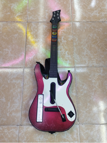 Guitarra De Guitar Hero De Nintendo Wii Con Control Original