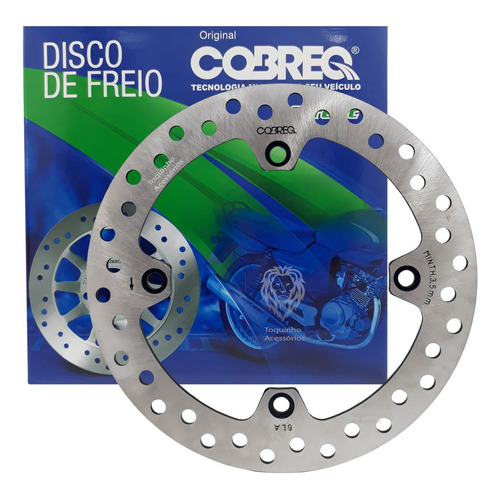 Disco De Freio Dianteiro Xre 300 Cobreq 0015-dis