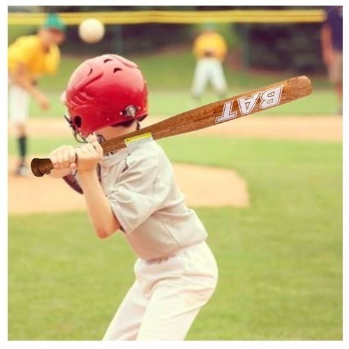 Imagen 2 de 4 de Bate De Beisbol De Madera Deporte 70cm