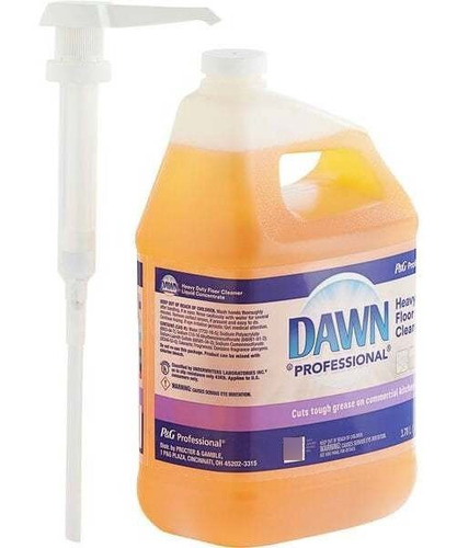 Dawn Professional Detergente Gel Lava Pisos 3gal 
