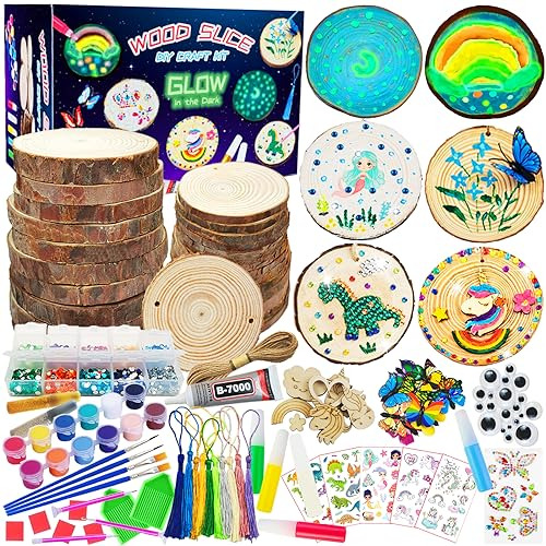 Kit De Manualidades De Madera Niños