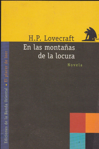 En Las Montañas De La Locura. Lovecraft.