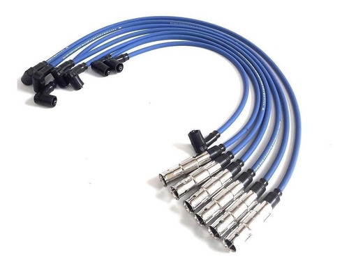 Imagen 2 de 5 de Cables Para Bujías Garlo Race 8.5 Mm Vw Jetta Golf Mk3 Vr6 A