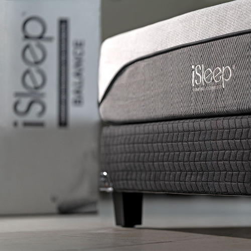 Colchón Matrimonial Memory Foam Cool Gel En Caja Extra Suave