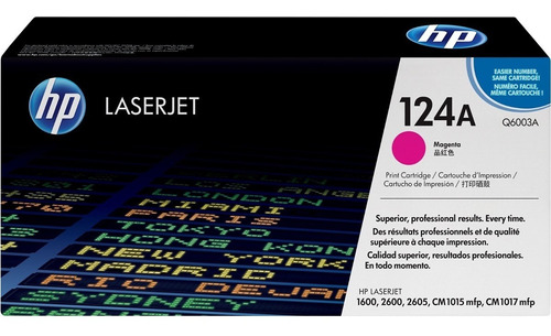 Tóner Hp 124a Magenta Q6003a Laserjet 6003