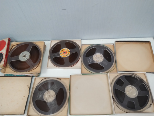 Lote Grabaciones Cinta Abierta Audio Rock Años 60 Y 70 (Usado)