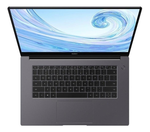 Imagen 2 de 4 de Laptop Huawei MateBook D15 space gray 15.6", Intel Core i3 10110U 8GB de RAM 256GB SSD, Intel UHD Graphics 620 60 Hz 1920x1080px Windows 10 Home