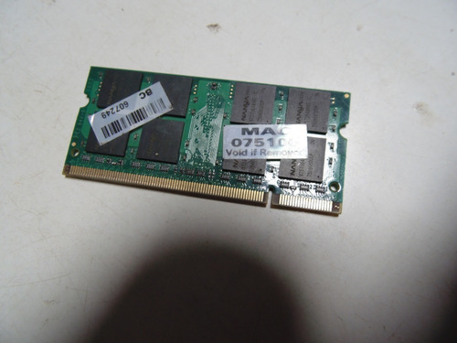 Memória Notebook Kingston 1gb Ddr2 Kvr 667 Toshiba Dynabook (Usado)