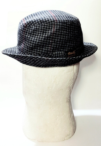 Sombrero Vintage Westbury Porelle Talla 55,lana Y Poliéster.